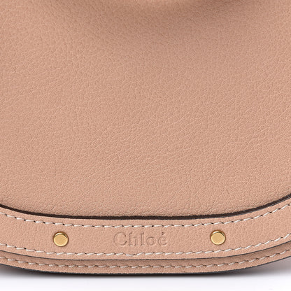 Chloe Calfskin Suede Small Nile Bracelet Bag Biscotti Beige 9 of 9