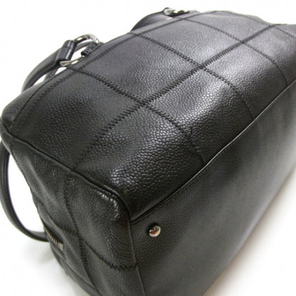 Chanel Caviar Square Stitched Bag Black 5 of 11