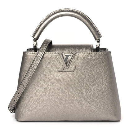 Louis Vuitton Metallic Calfskin Mini Capucines 1 of 8