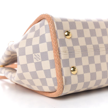 Louis Vuitton Damier Azur Propriano Rose Ballerine 7 of 9