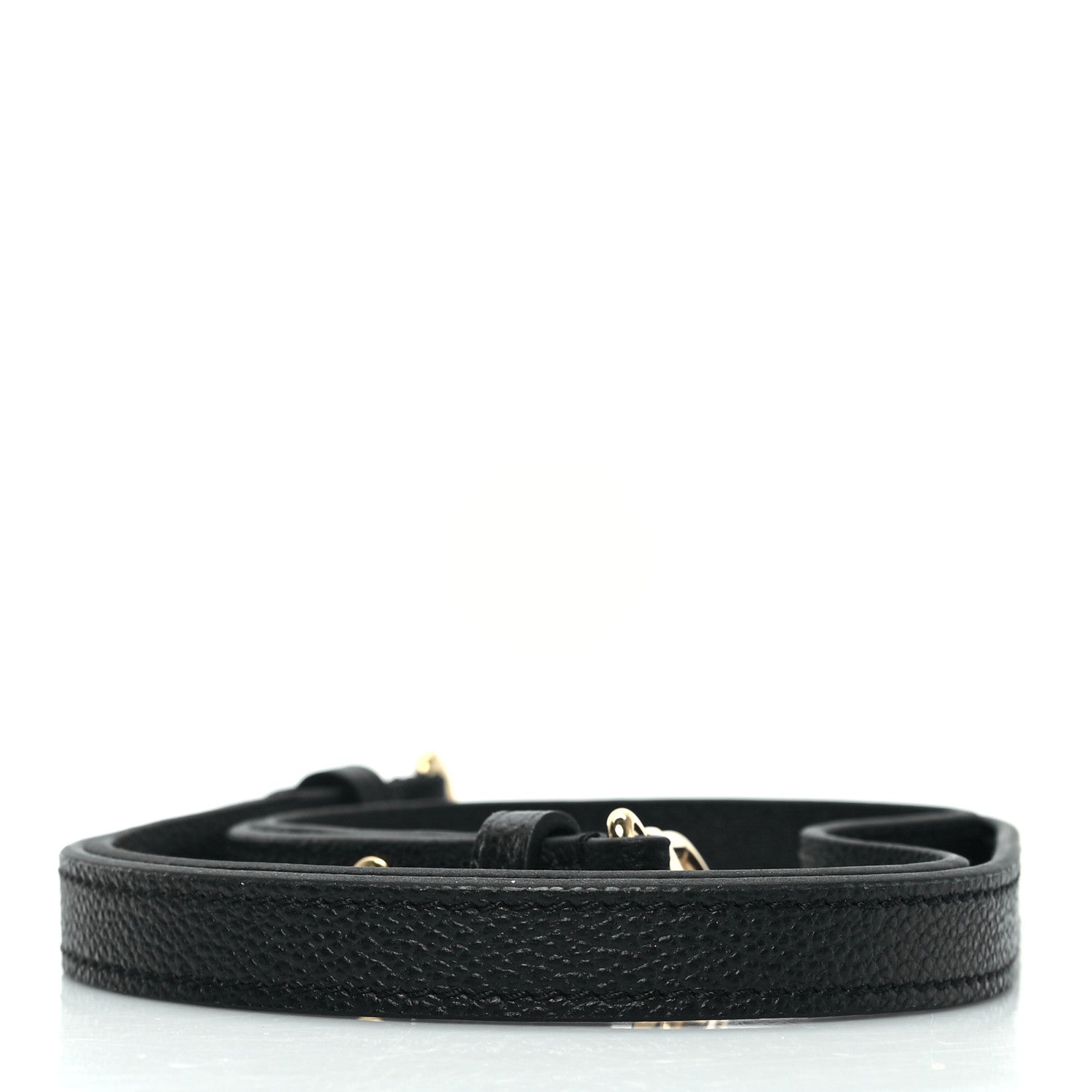 Louis Vuitton Calfskin Neonoe Shoulder Strap Black 2 of 3