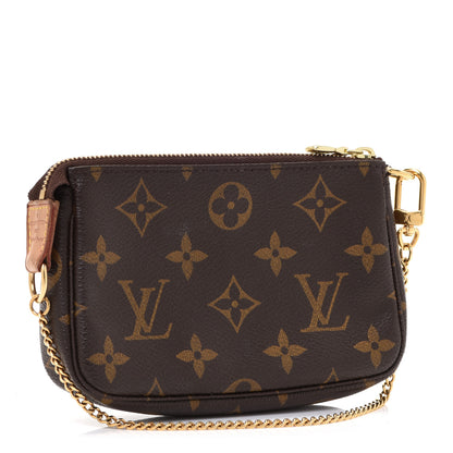 Louis Vuitton Monogram Mini Pochette Accessories 3 of 12