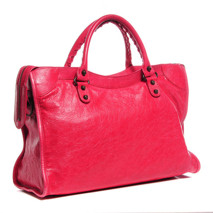 Balenciaga Agneau Classic Hardware City Rose Thulian 3 of 15