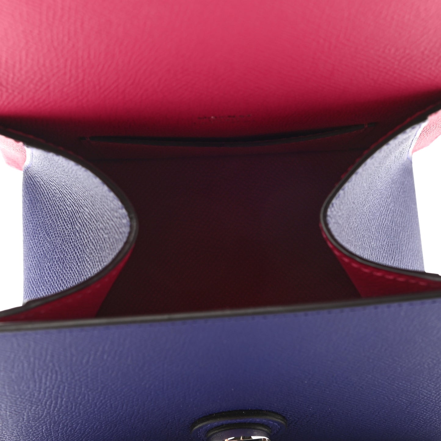 Carat Calfskin Madeleine Clutch Purple