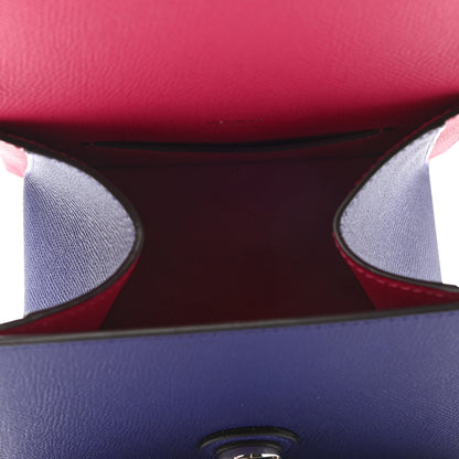 Moynat Carat Calfskin Madeleine Clutch Purple 4 of 5