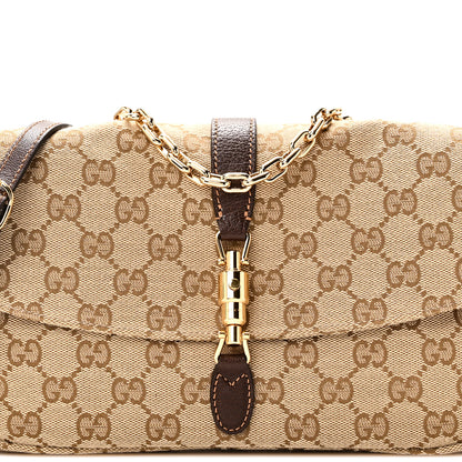 Gucci GG Supreme Medium Aperitivo Shoulder Bag Sand Dark Brown 7 of 9