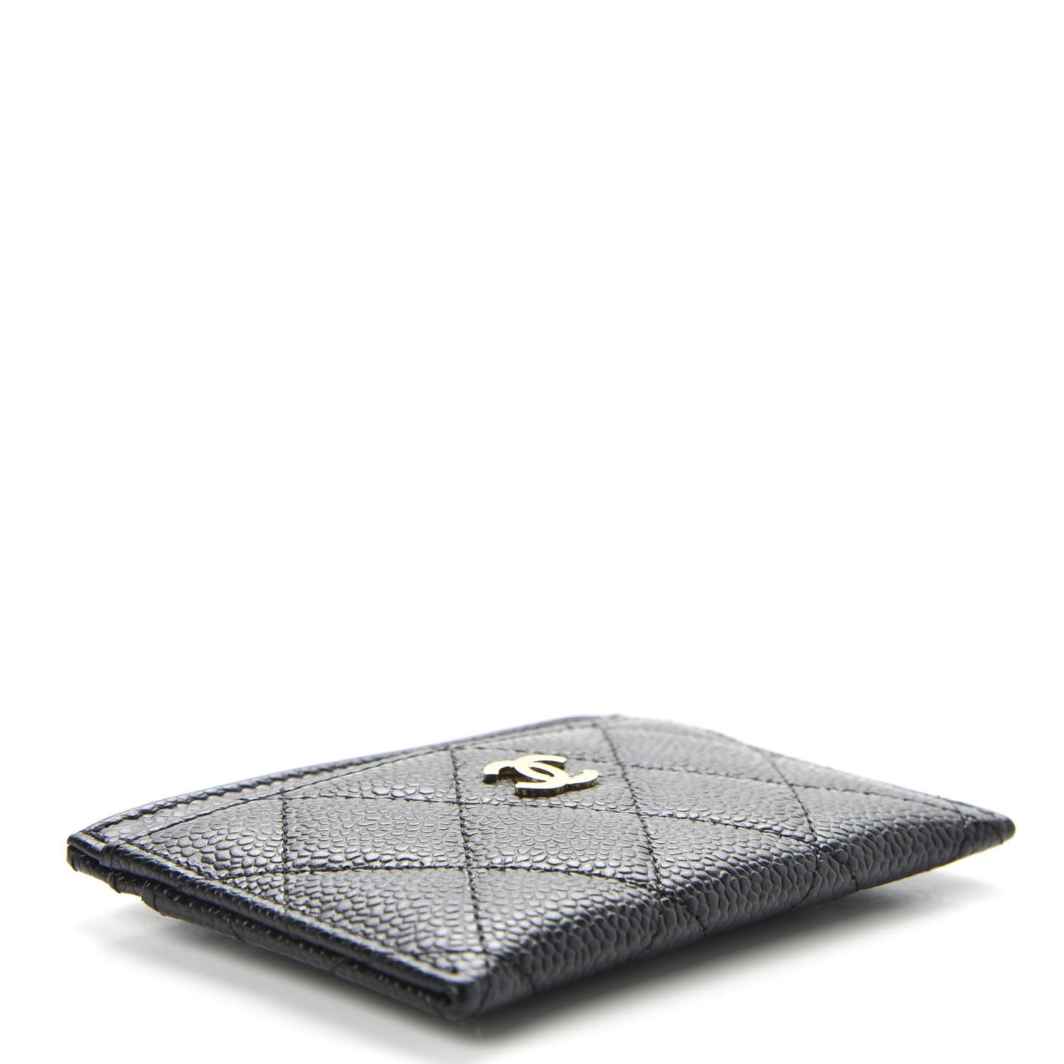 Chanel Caviar Quilted Card Holder Black 4 of 9