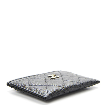 Chanel Caviar Quilted Card Holder Black 4 of 9