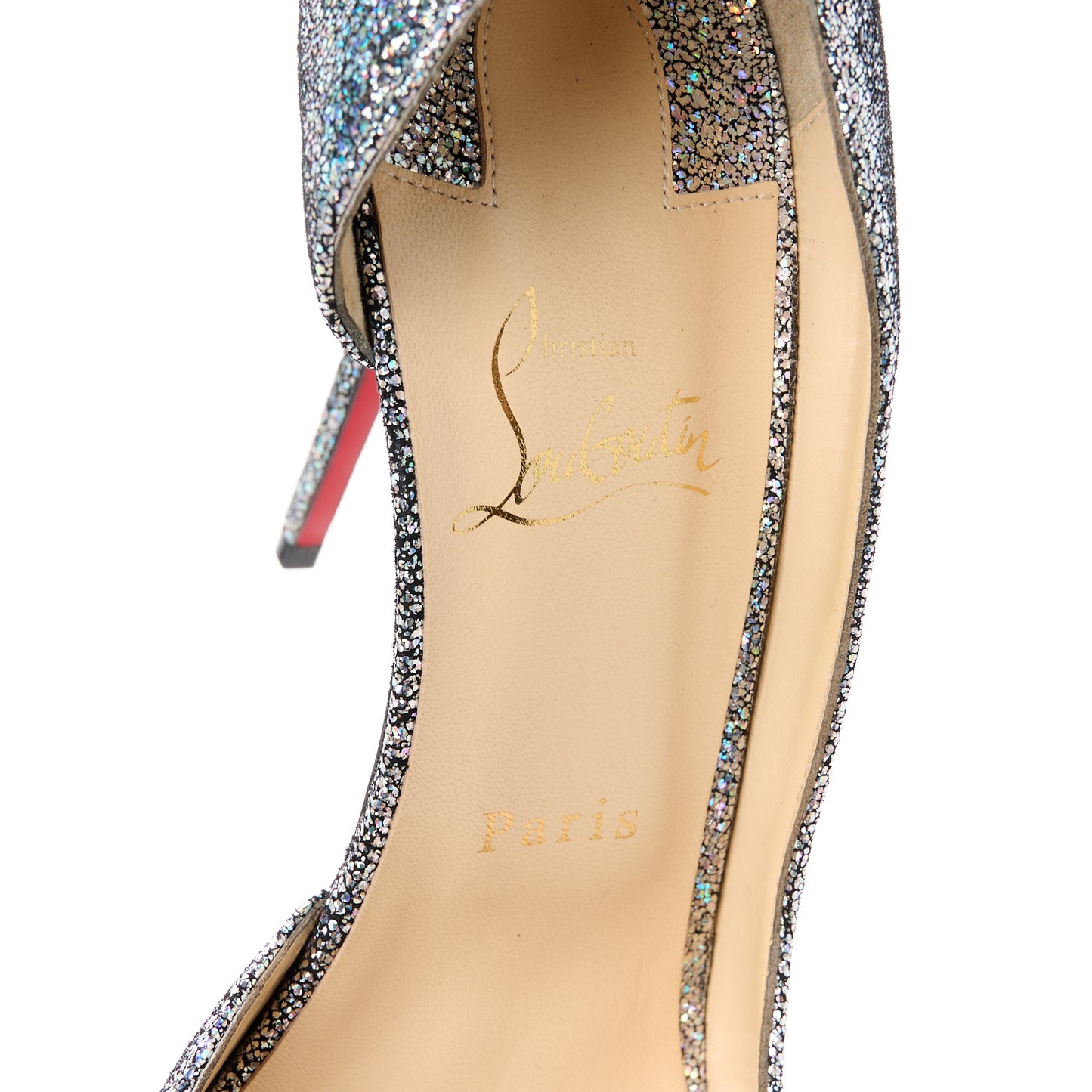 Patent Glitter Disco Ball Iriza 100 Pumps 40.5 Purple Pop Multicolor