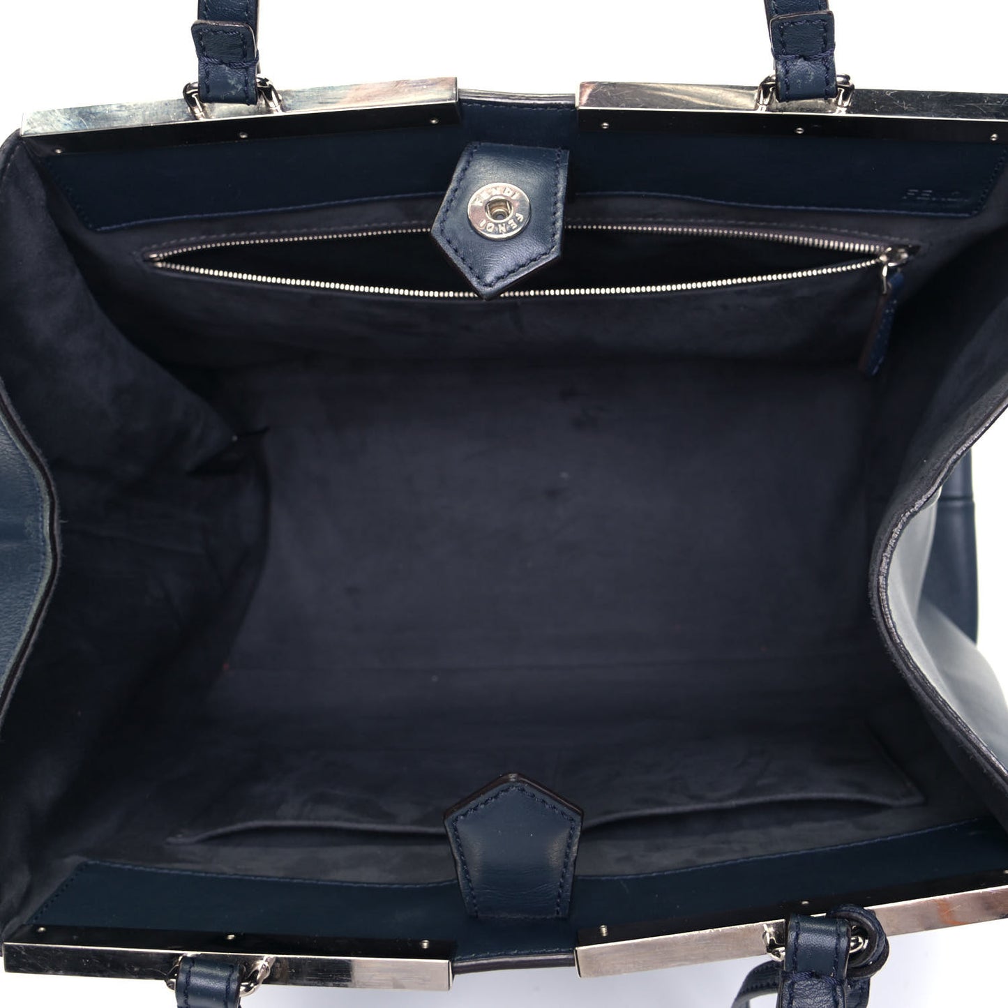 Vitello Elite Flamingo Large 3Jours Tote Navy
