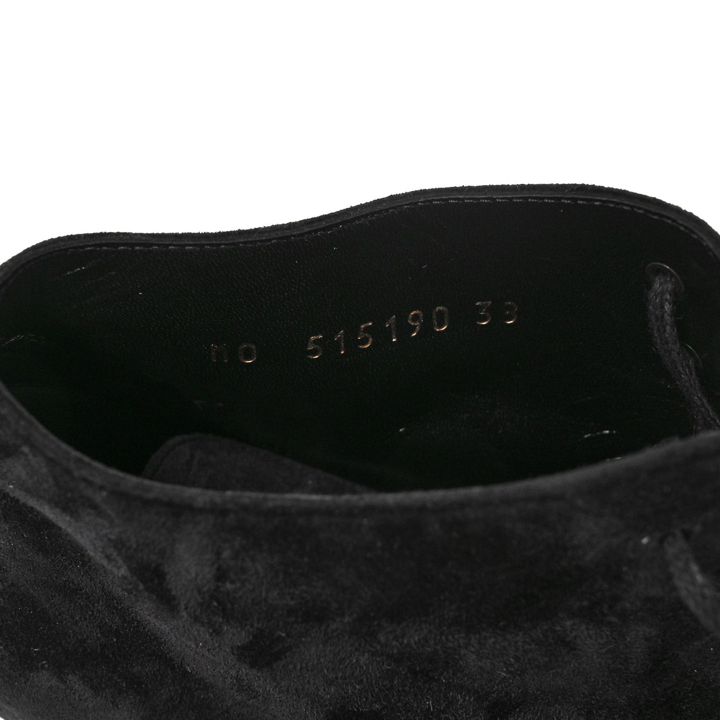 Suede Kiki Lace-Up Ankle Boot 38 Black
