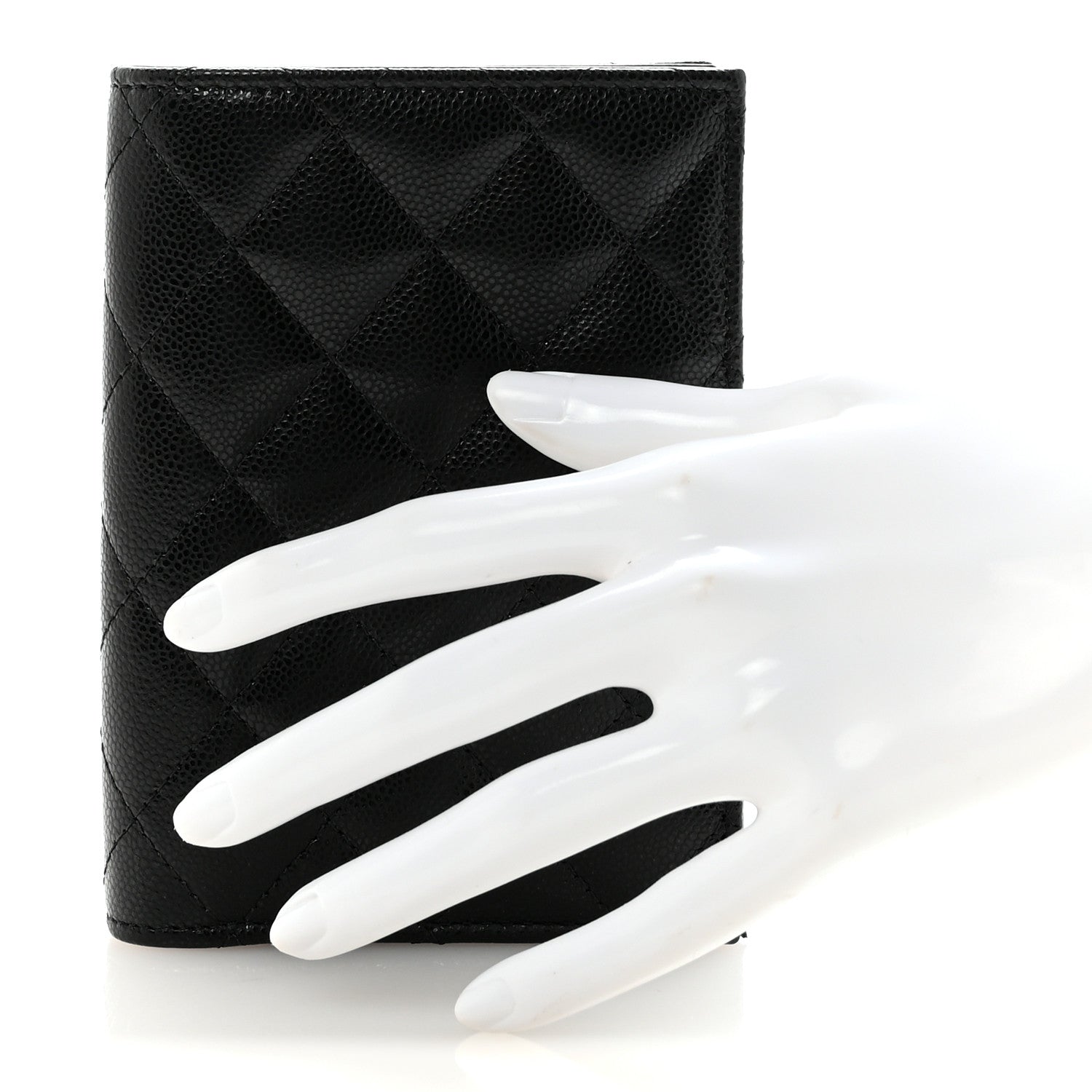 Chanel Caviar Quilted Passport Holder Black 2 of 8