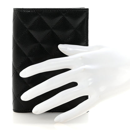Chanel Caviar Quilted Passport Holder Black 2 of 8
