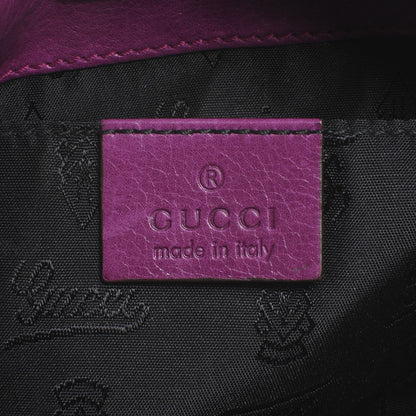 Gucci Leather Hysteria Clutch Purple 6 of 8