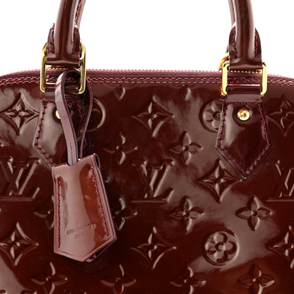 Louis Vuitton Vernis Alma PM Rouge Fauviste 8 of 12