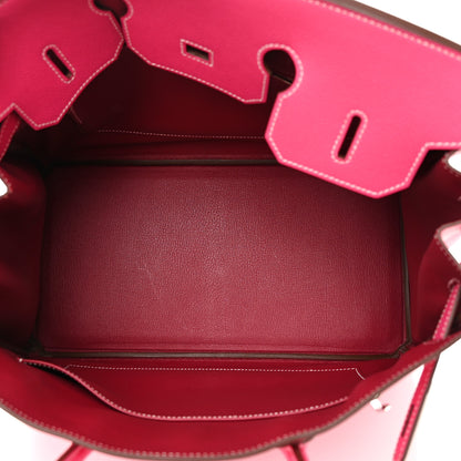 Hermes Epsom Candy Birkin 35 Rose Tyrien Rubis 5 of 14