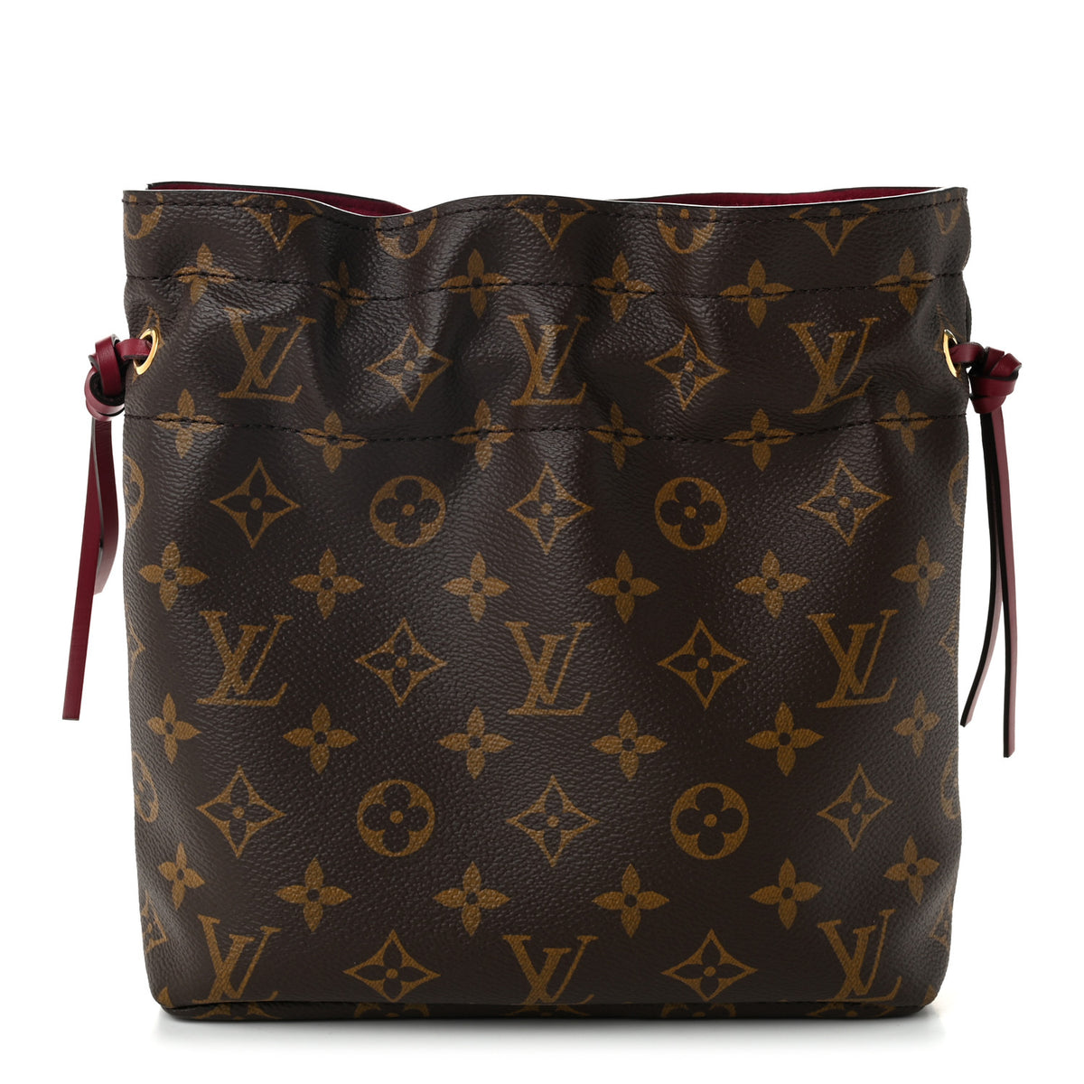 Monogram Pouch Noe Fuchsia