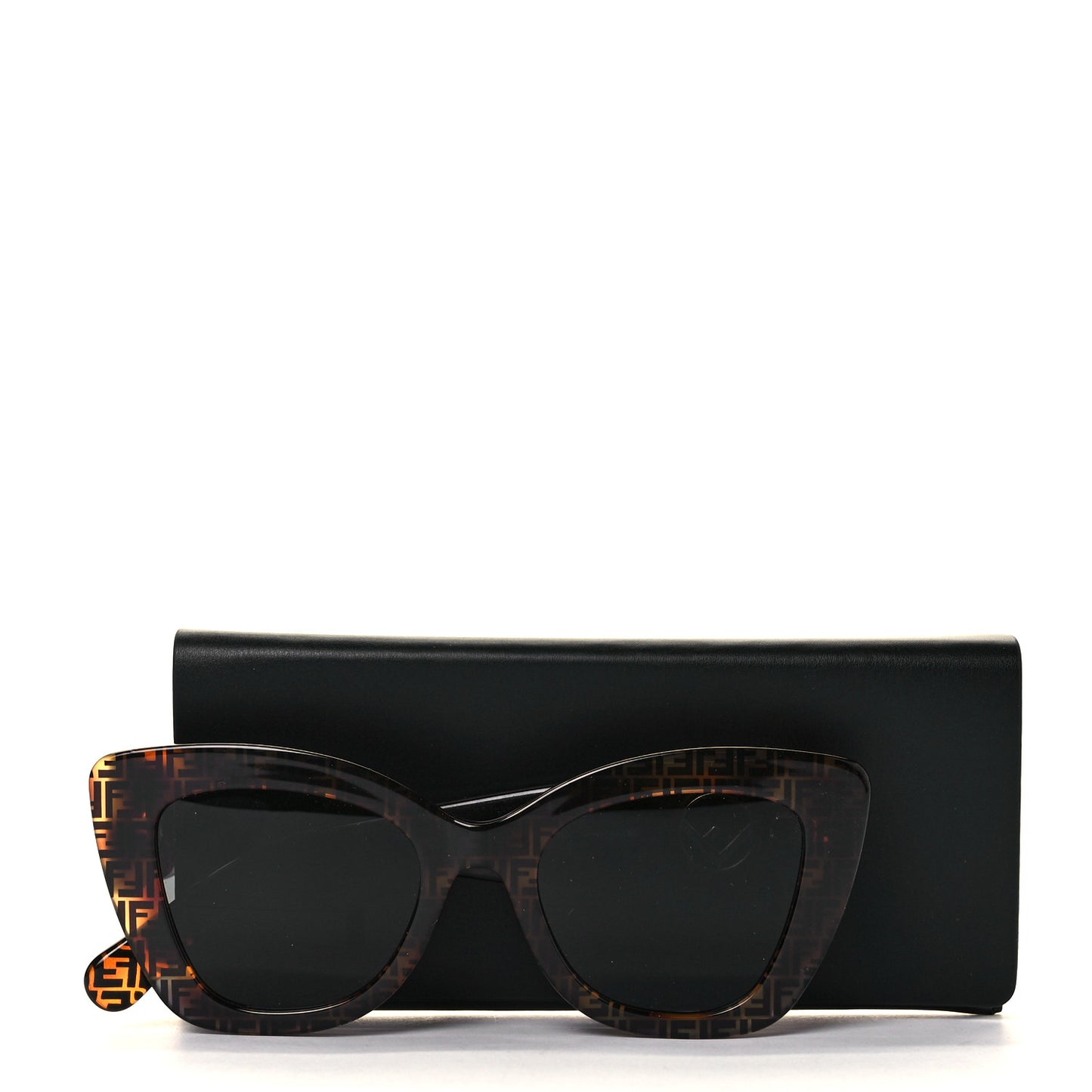 Acetate F is Fendi FF 51mm Cat Eye Sunglasses 0327/S Tortoise Camouflage