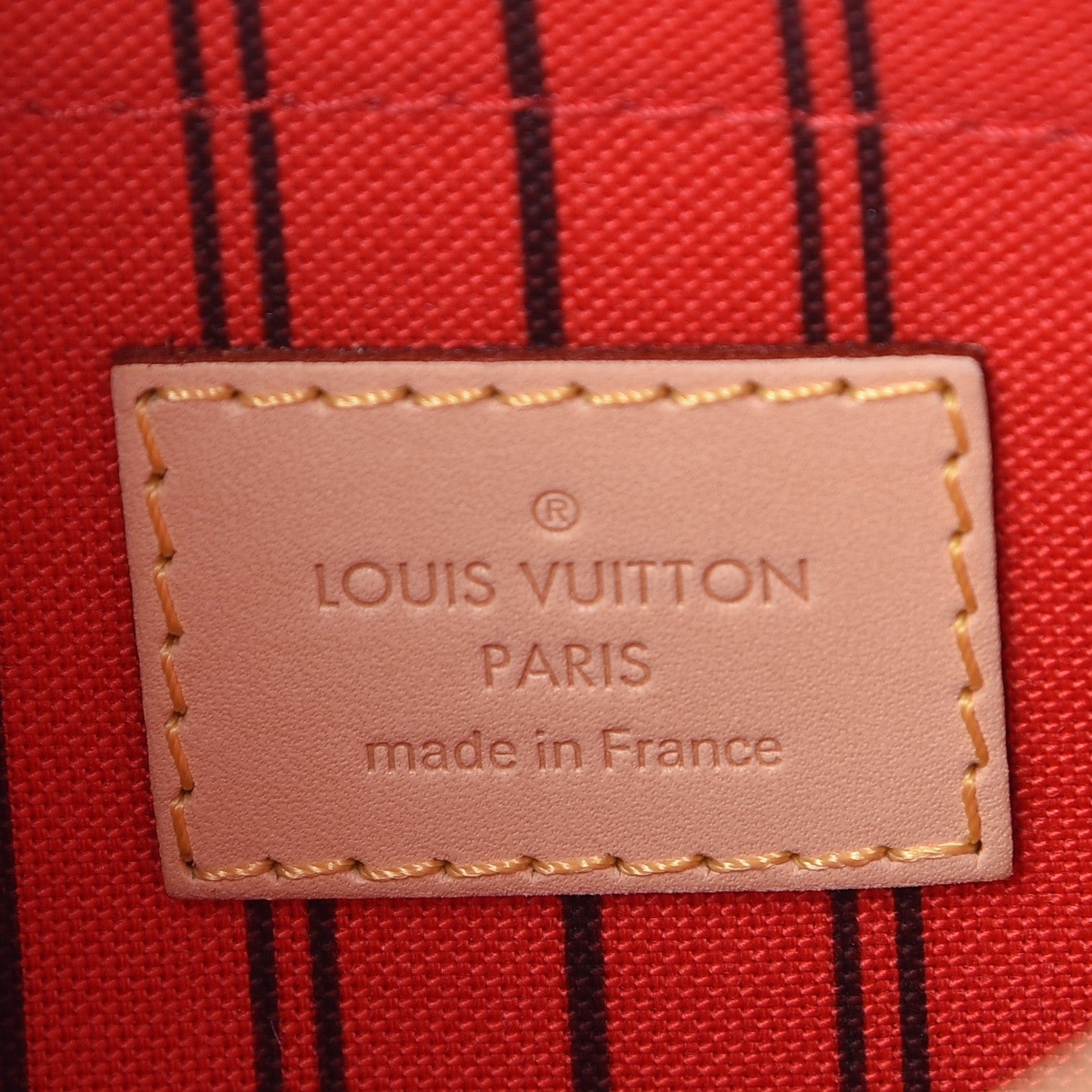 Louis Vuitton Monogram Neverfull MM GM Pochette Cherry 6 of 7