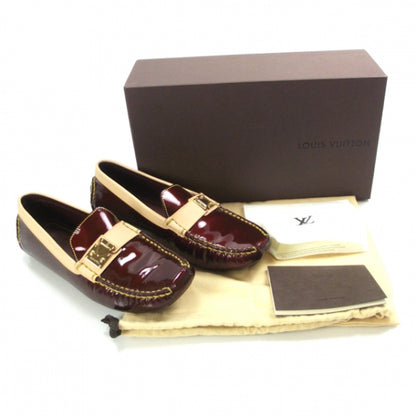 Louis Vuitton Patent Leather Zen Driving Loafers 36.5 4 of 11