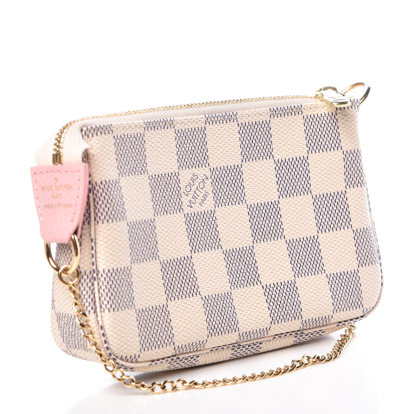 Damier Azur 2018 Christmas Animation Mini Pochette Accessories