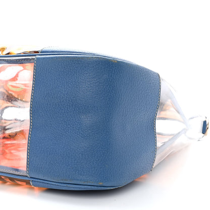 Prada Vinyl Calfskin Tote Multicolor 10 of 13