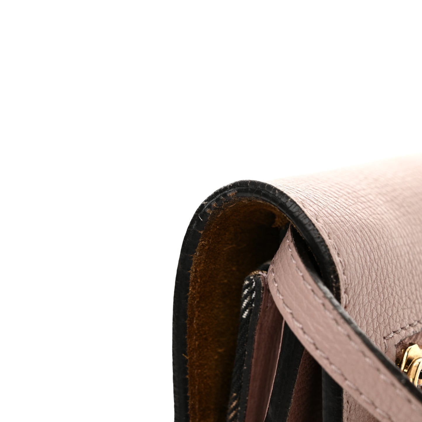 Derby Calfskin House Check Small Macken Crossbody Bag Pale Orchid