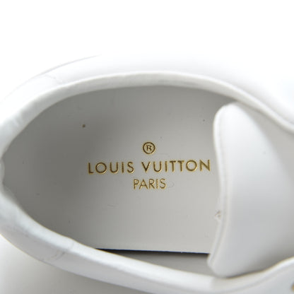 Louis Vuitton Calfskin Frontrow Sneakers 38 White 6 of 11
