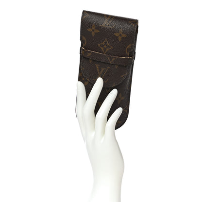 Louis Vuitton Monogram Glasses Sunglasses Case w Flap 2 of 10