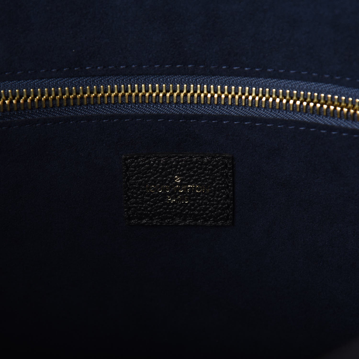 Louis Vuitton Empreinte Monogram Giant Neverfull MM Black 6 of 9