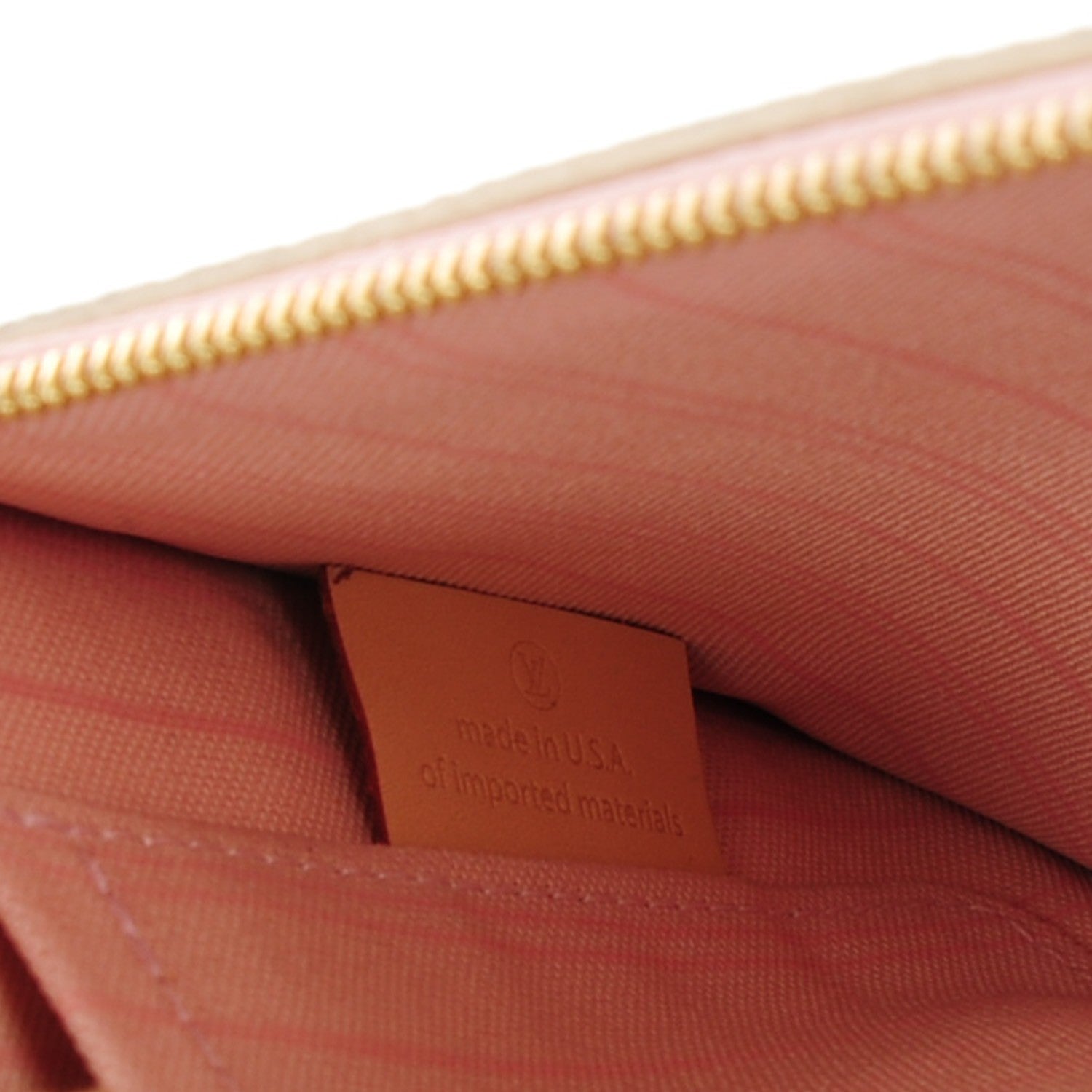 Louis Vuitton Damier Azur Neverfull MM GM Pochette Rose Ballerine 8 of 8
