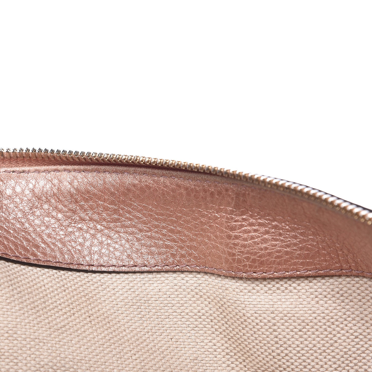 Gucci Metallic Cellarius Calfskin Small Soho Top Handle Satchel Pink 18 of 18