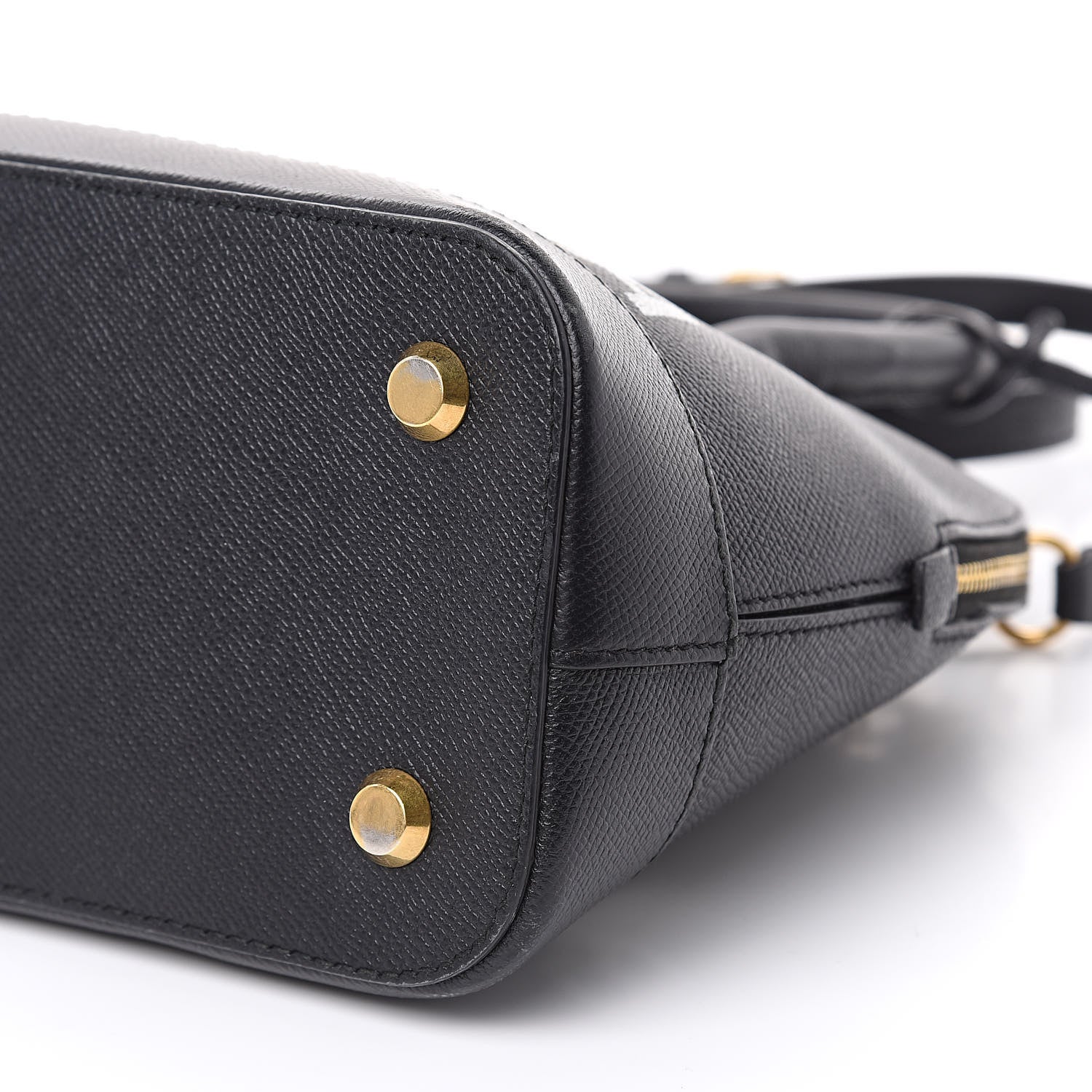 Balenciaga Signature Grained Calfskin Logo S Ville Top Handle Bag Black 11 of 13