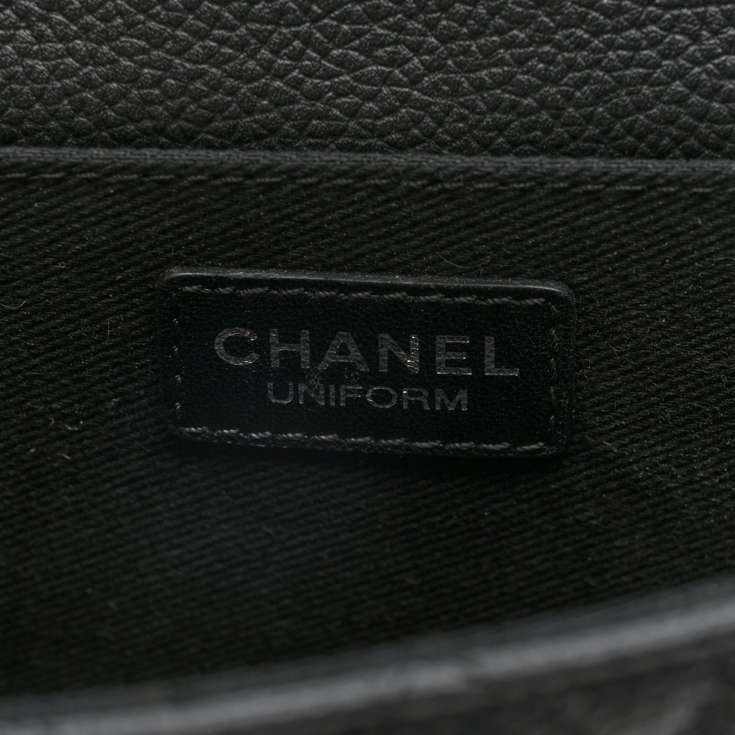 Grained Calfskin Quilted 2.55 Reissue Flap Belt Bag Clutch  Black