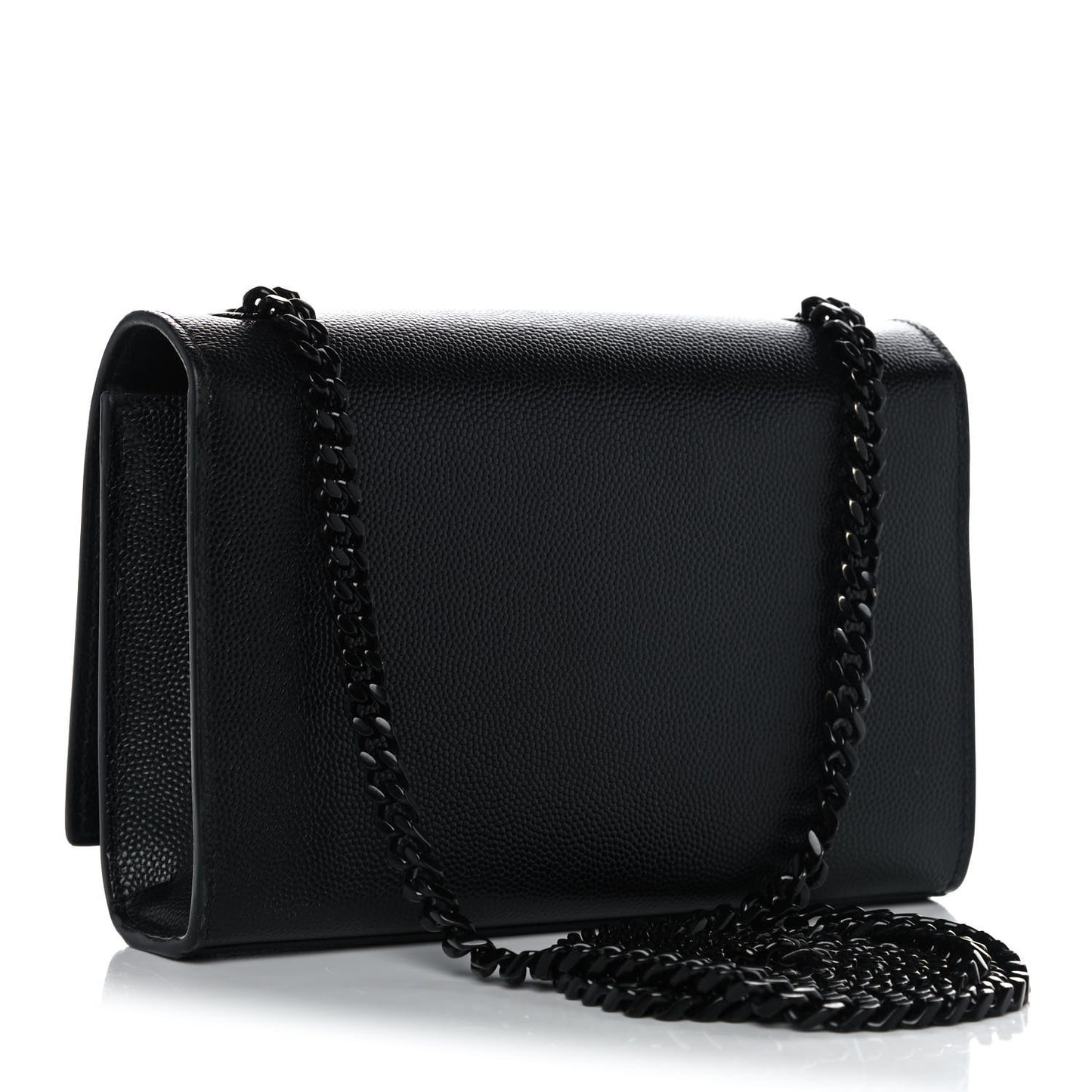 Grain De Poudre Small Monogram Kate Satchel Black