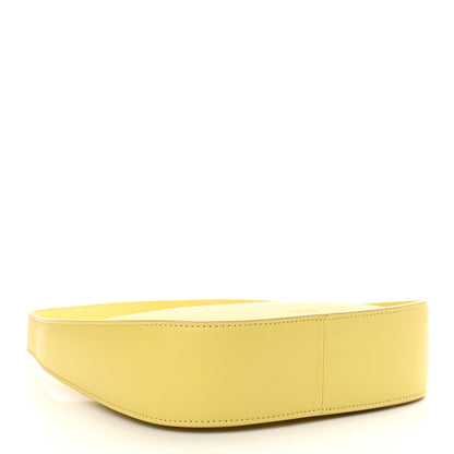 The Row Smooth Calfskin Half Moon Shoulder Bag Yellow 4 of 10