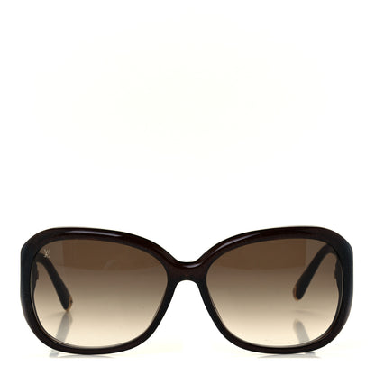 Louis Vuitton Acetate Obsession GM Sunglasses Z0459W Brown Glitter 2 of 9
