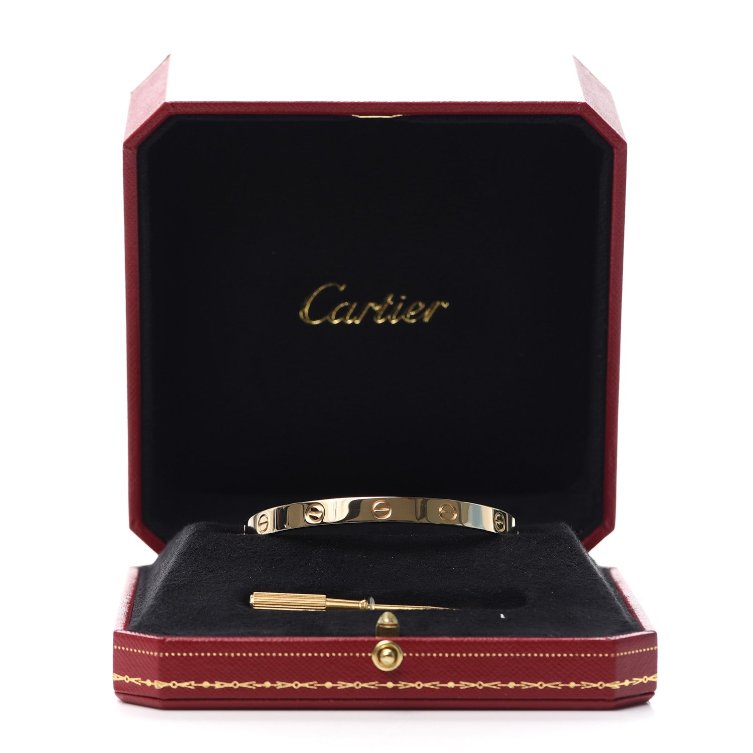 Cartier 18K Yellow Gold LOVE Bracelet 18 7 of 7