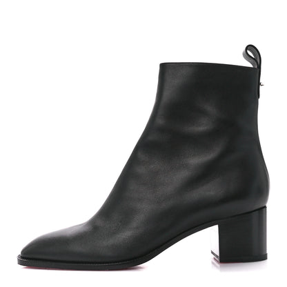 Christian Louboutin Calfskin Antilop Ankle Boots 41 Black 1 of 9