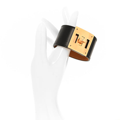 Hermes Box Kelly Dog Bracelet Black 2 of 5