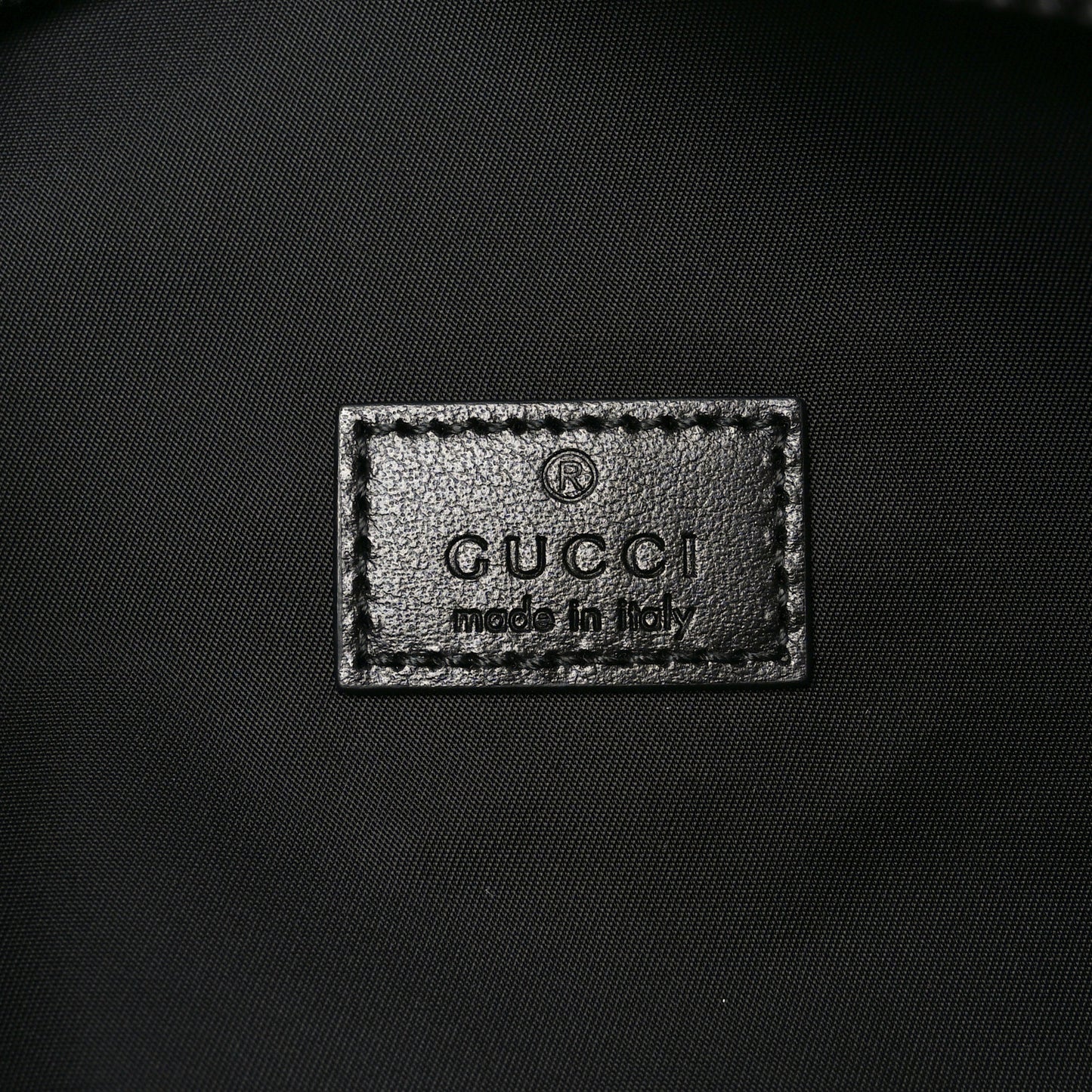 GG Monogram Belt Bag Black