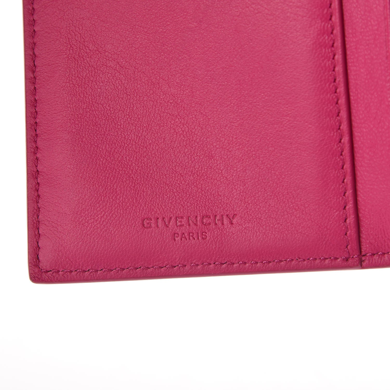 Givenchy Calfskin Urban Medium Logo Flap Wallet Cyclamen 6 of 7