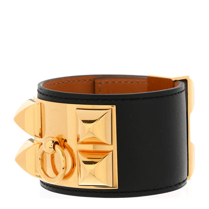 Hermes Box Collier de Chien CDC Bracelet S Black 1 of 6