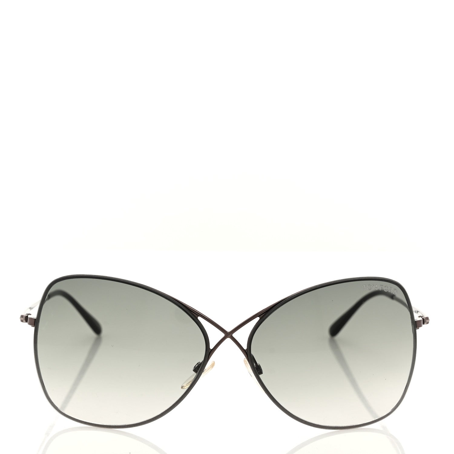 Tom Ford Colette Butterfly Sunglasses TF250 Gunmetal 2 of 8