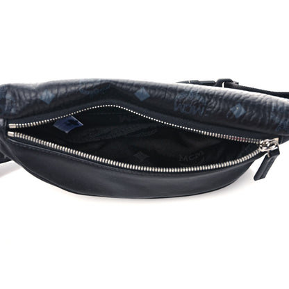 MCM Visetos Small Stark Belt Bag Black 5 of 9