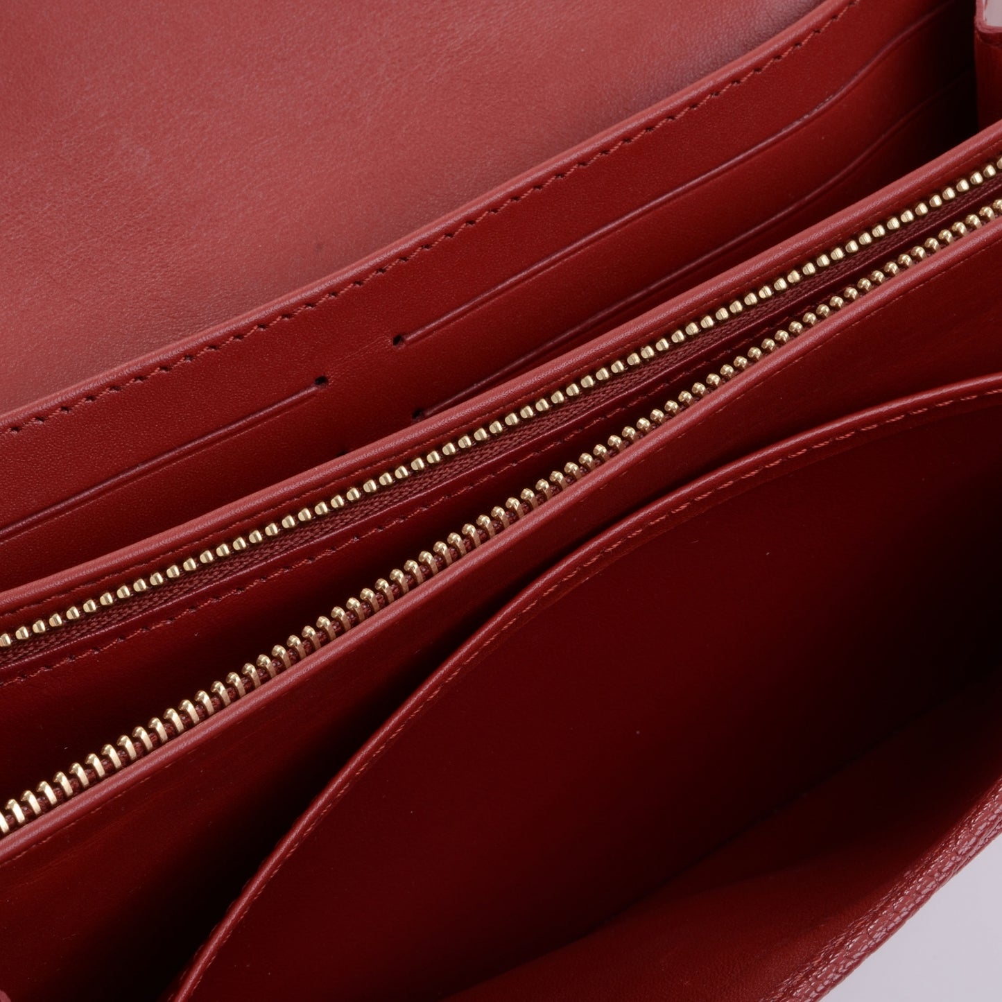 Suhali Le Favori Wallet Geranium Red