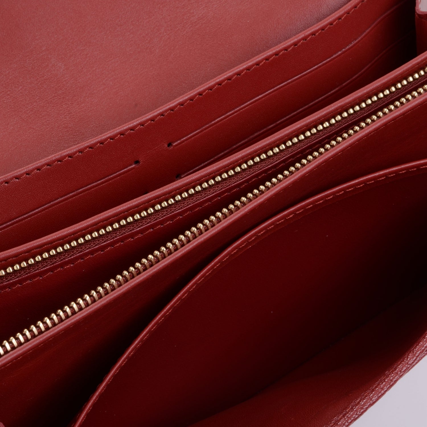 Louis Vuitton Suhali Le Favori Wallet Geranium Red 5 of 7