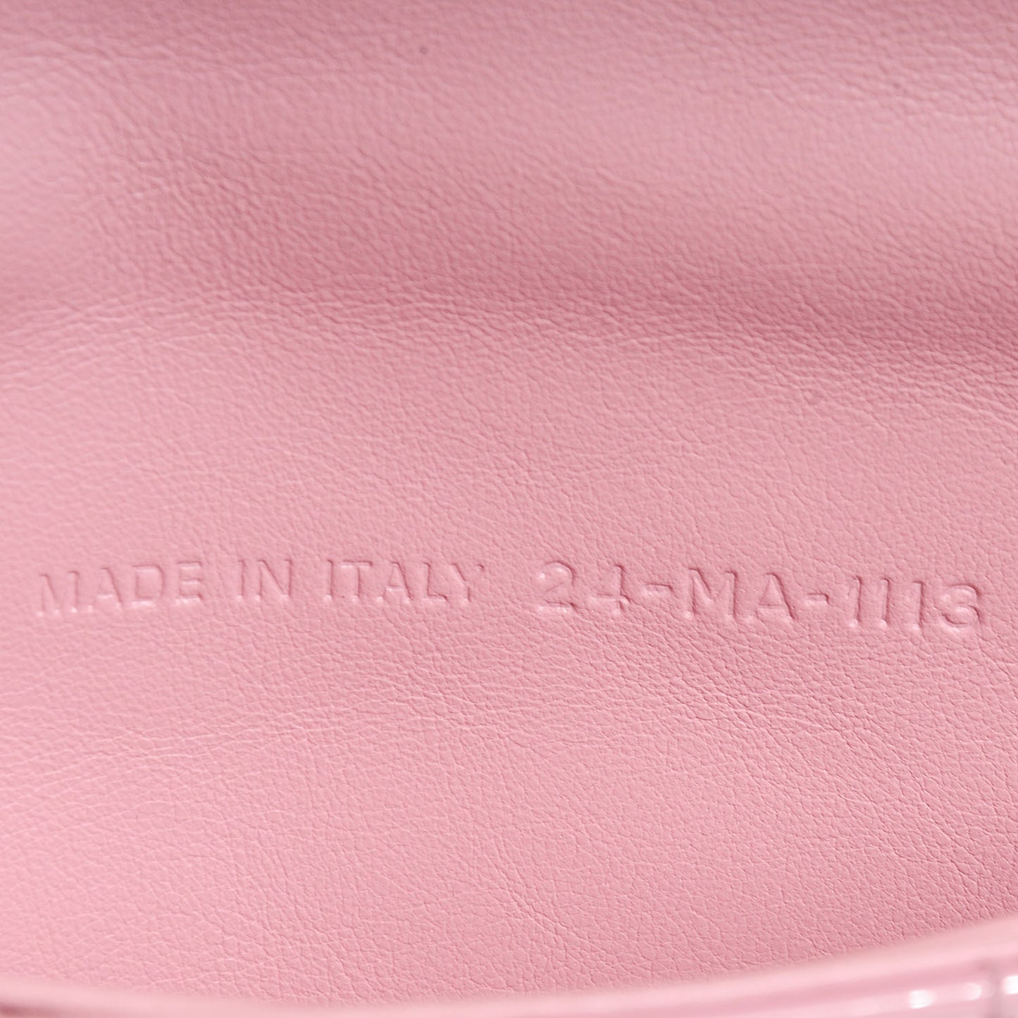 Patent Cannage New Lock Pouch Pale Pink