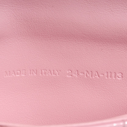 Christian Dior Patent Cannage New Lock Pouch Pale Pink 6 of 8