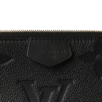 Louis Vuitton Empreinte Monogram Giant Multi Pochette Accessories Black 7 of 12